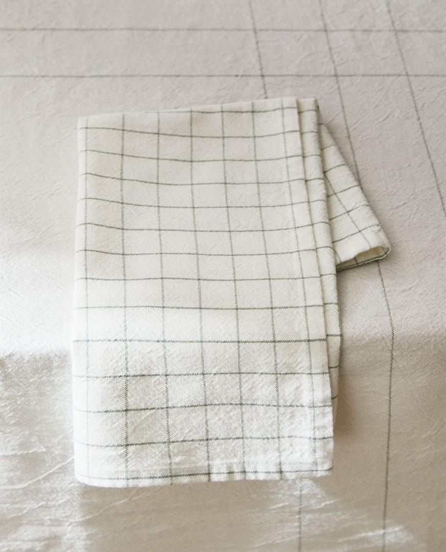 Servilleta de cuadros