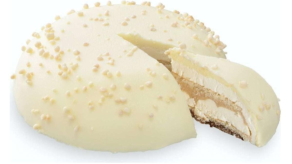 Tarta blanca de crema de avellana Hacendado