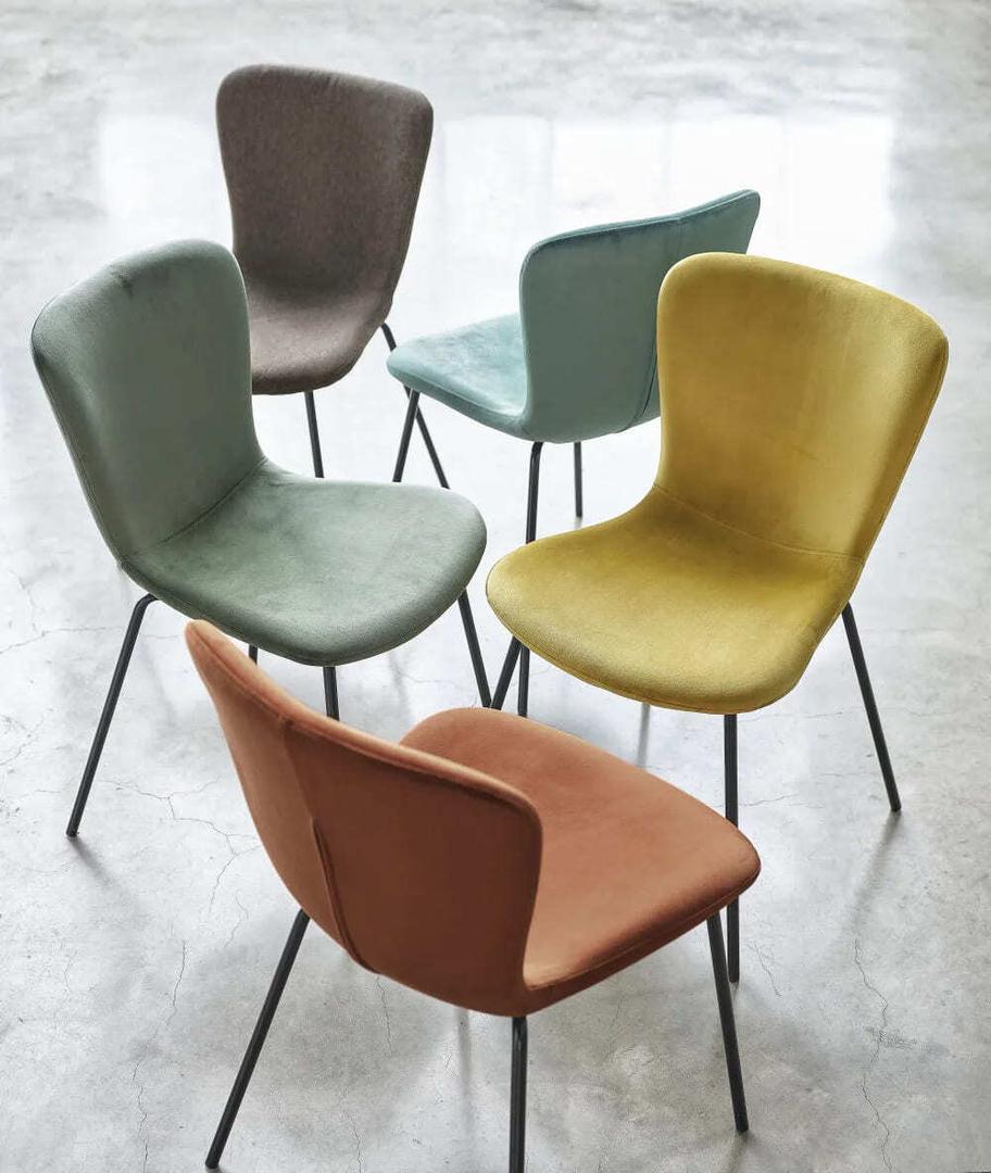 Silla de terciopelo MIRA