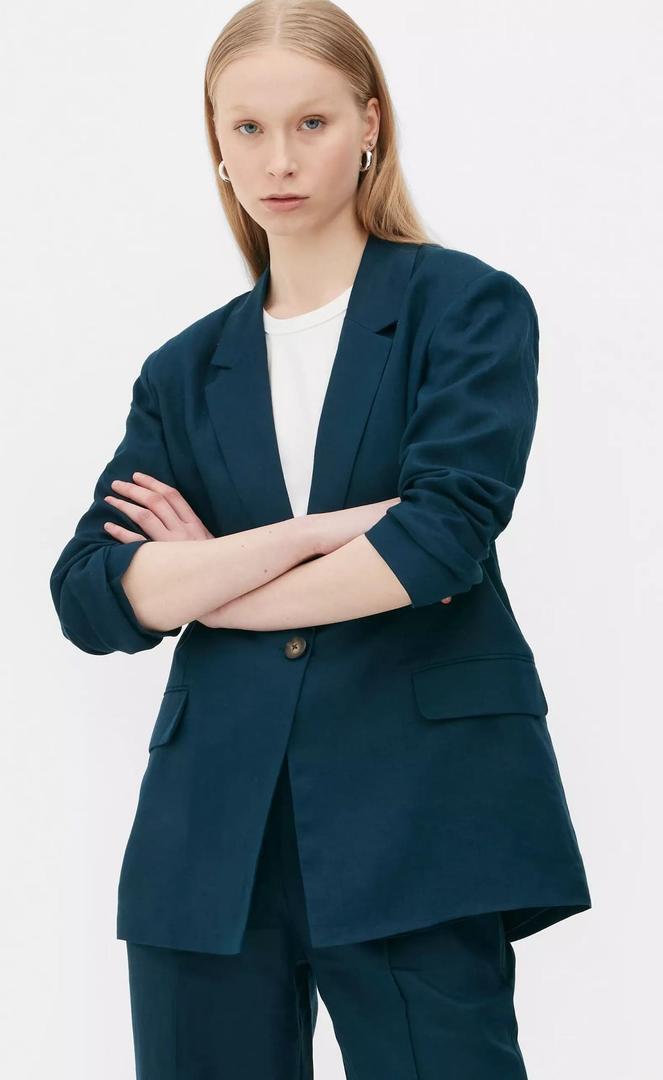 Chaqueta americana de lino de Primark