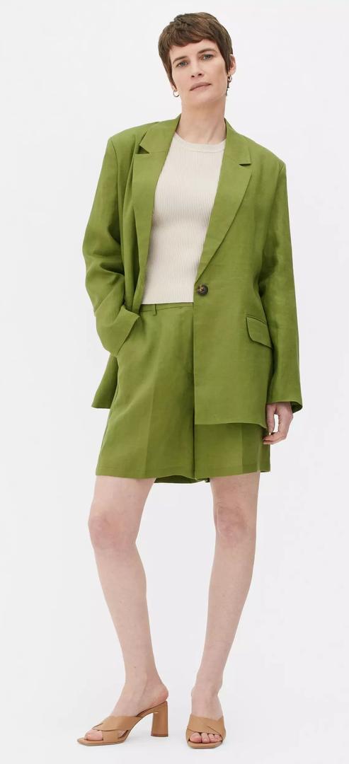 Chaqueta americana de lino de Primark