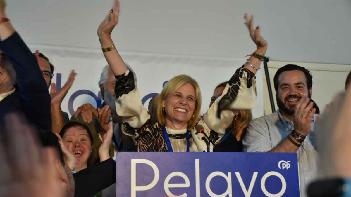 María José García-Pelayo tras ganar las elecciones en Jerez  Noelia Herrera (Jonocla) para El MIRA