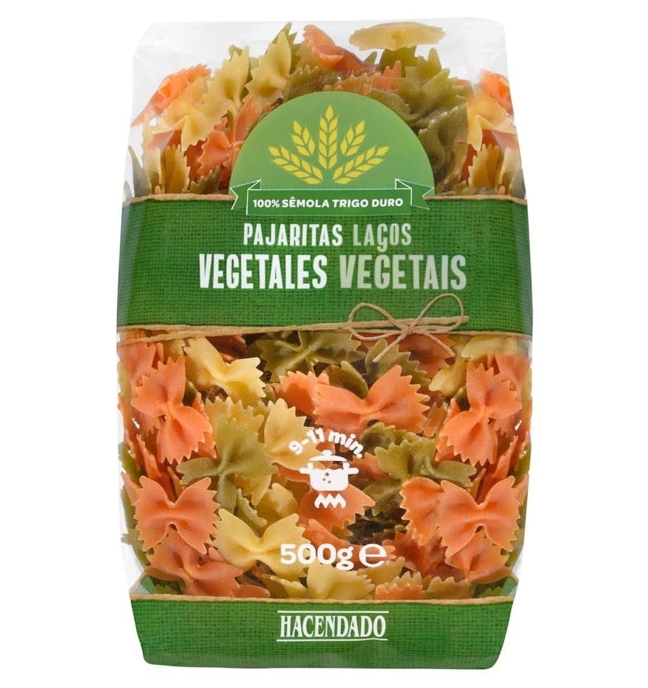 Pajaritas vegetales Hacendado