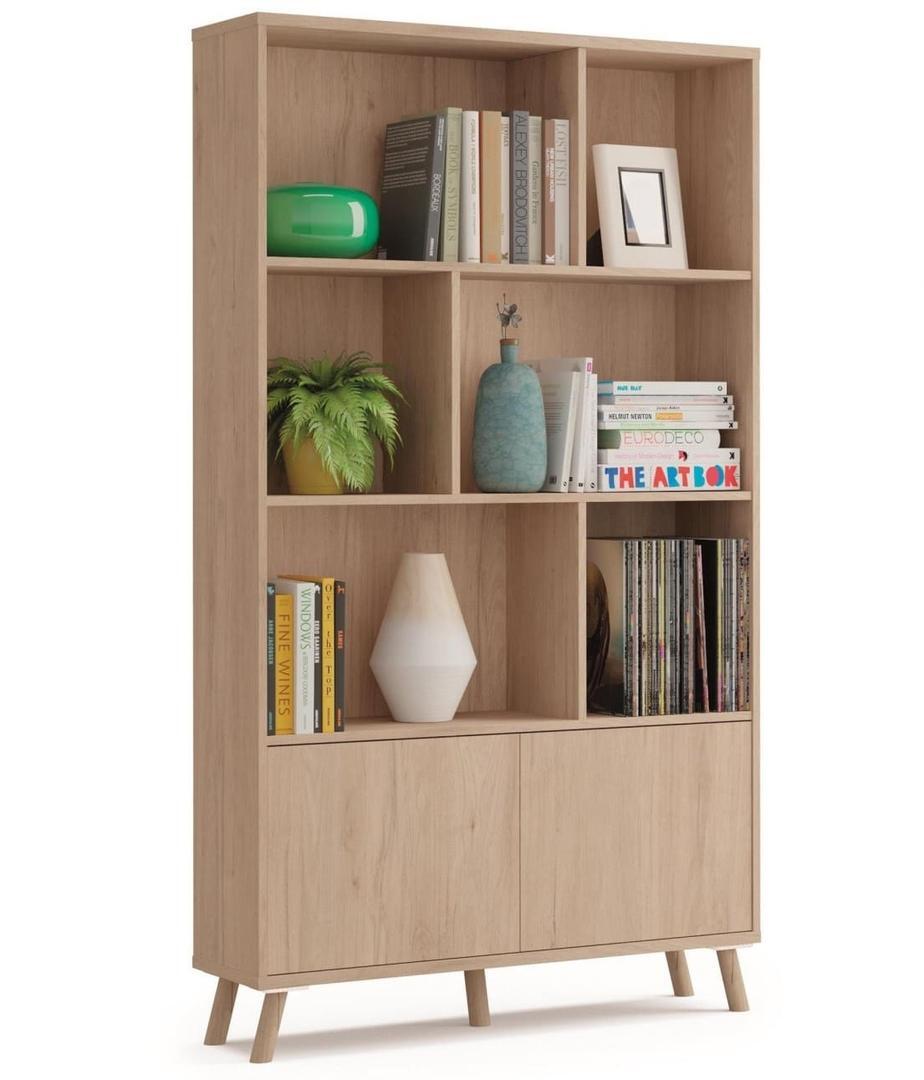 Librería con puertas MUEBLES PITARCH Oslo