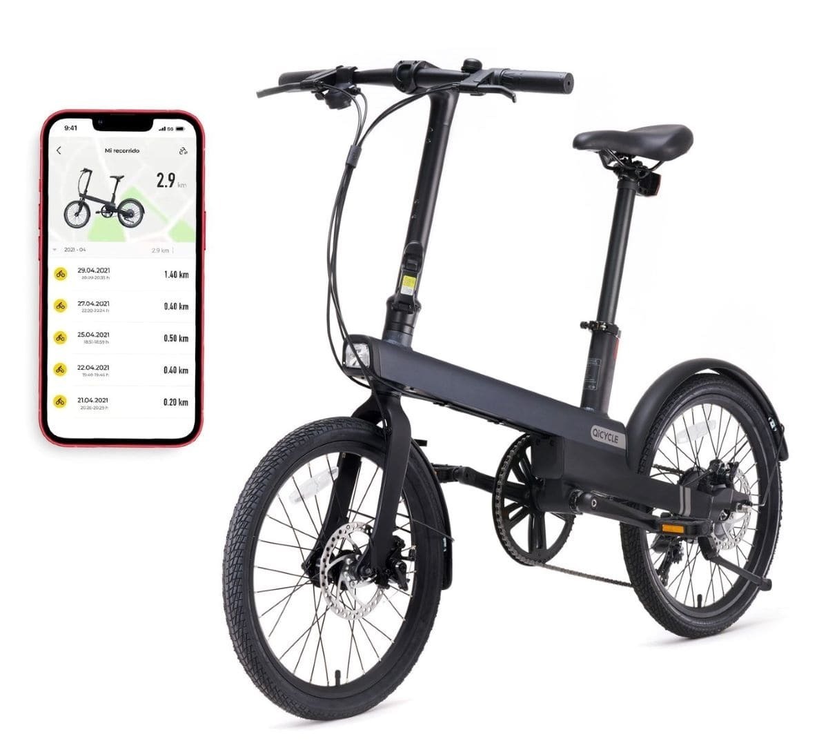 Bicicleta eléctrica urbana Xiaomi Qicycle C2