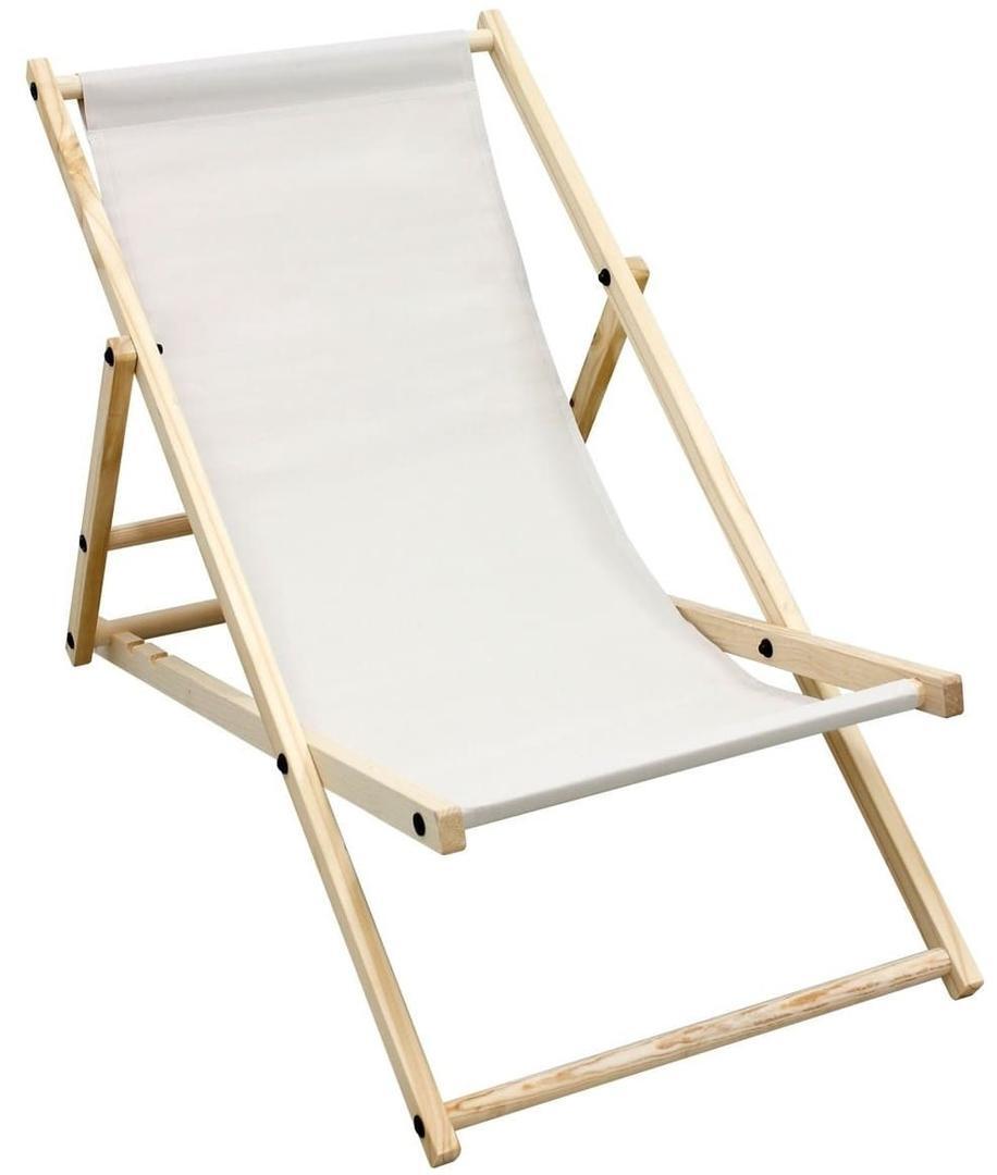 Silla de playa de madera de pino Ecd Germany
