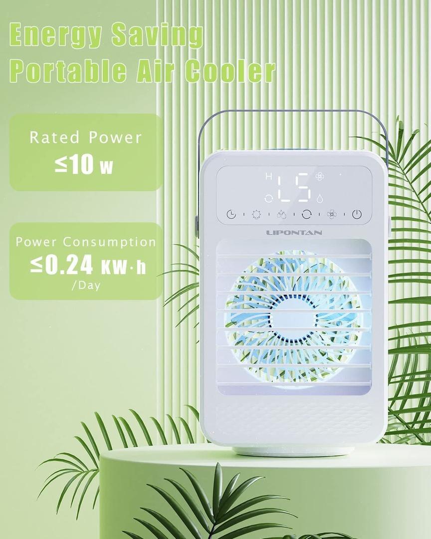 Aire acondicionado portátil y silencioso LIPONTAN en Amazon