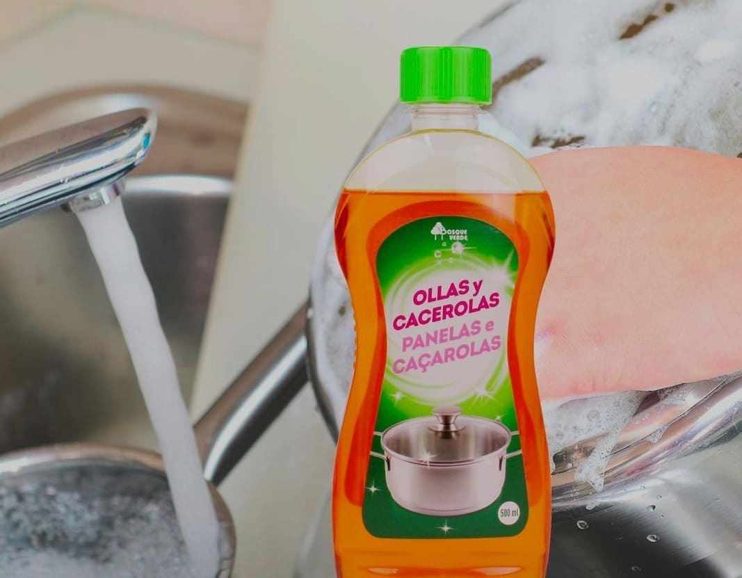 Limpiador de Ollas y Cacerolas Bosque Verde