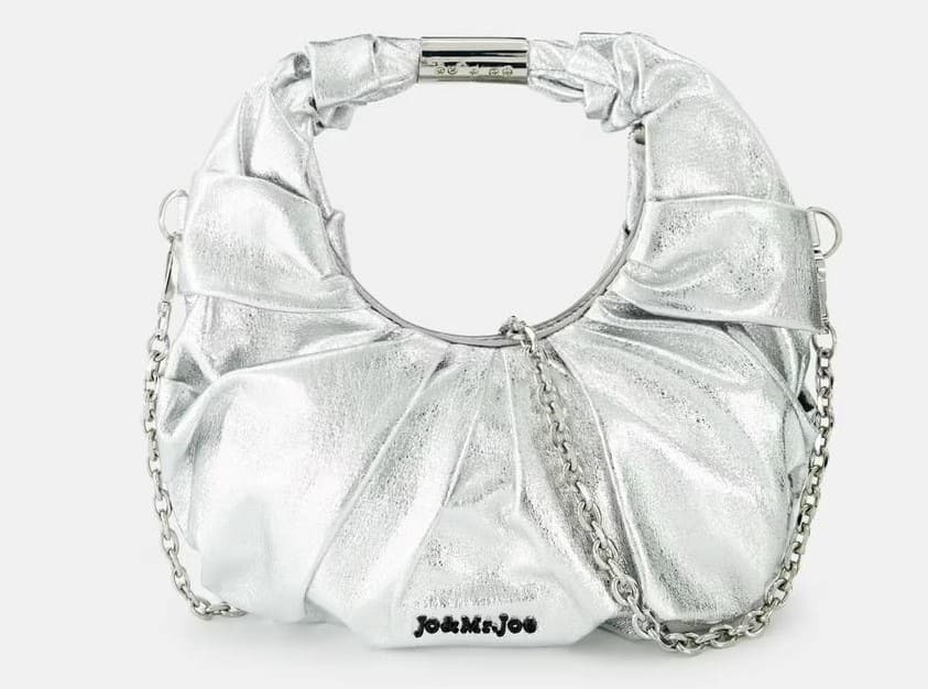 Bolso de mano fruncido Jo & Mr. Joe