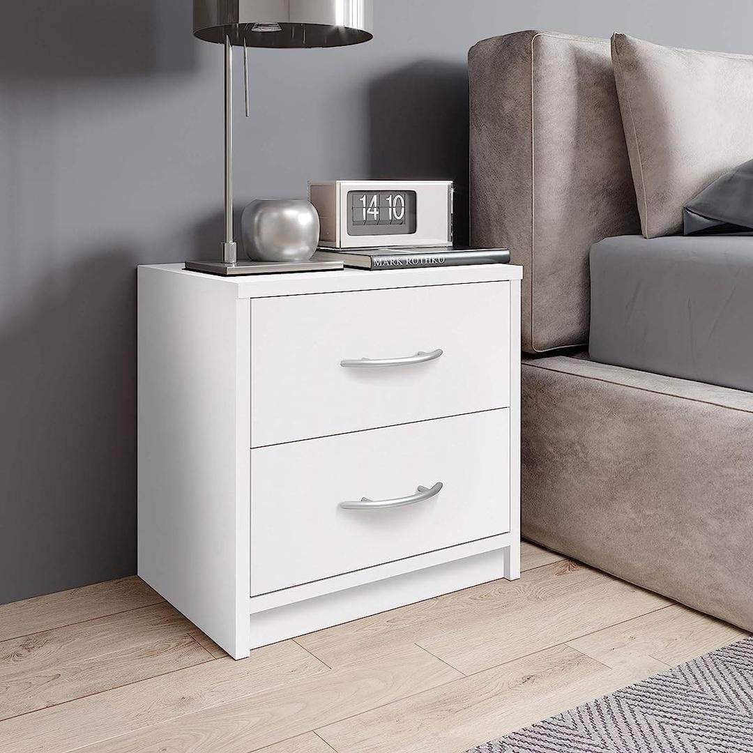 Mesita de noche Stella Trading Pepe en blanco en Amazon