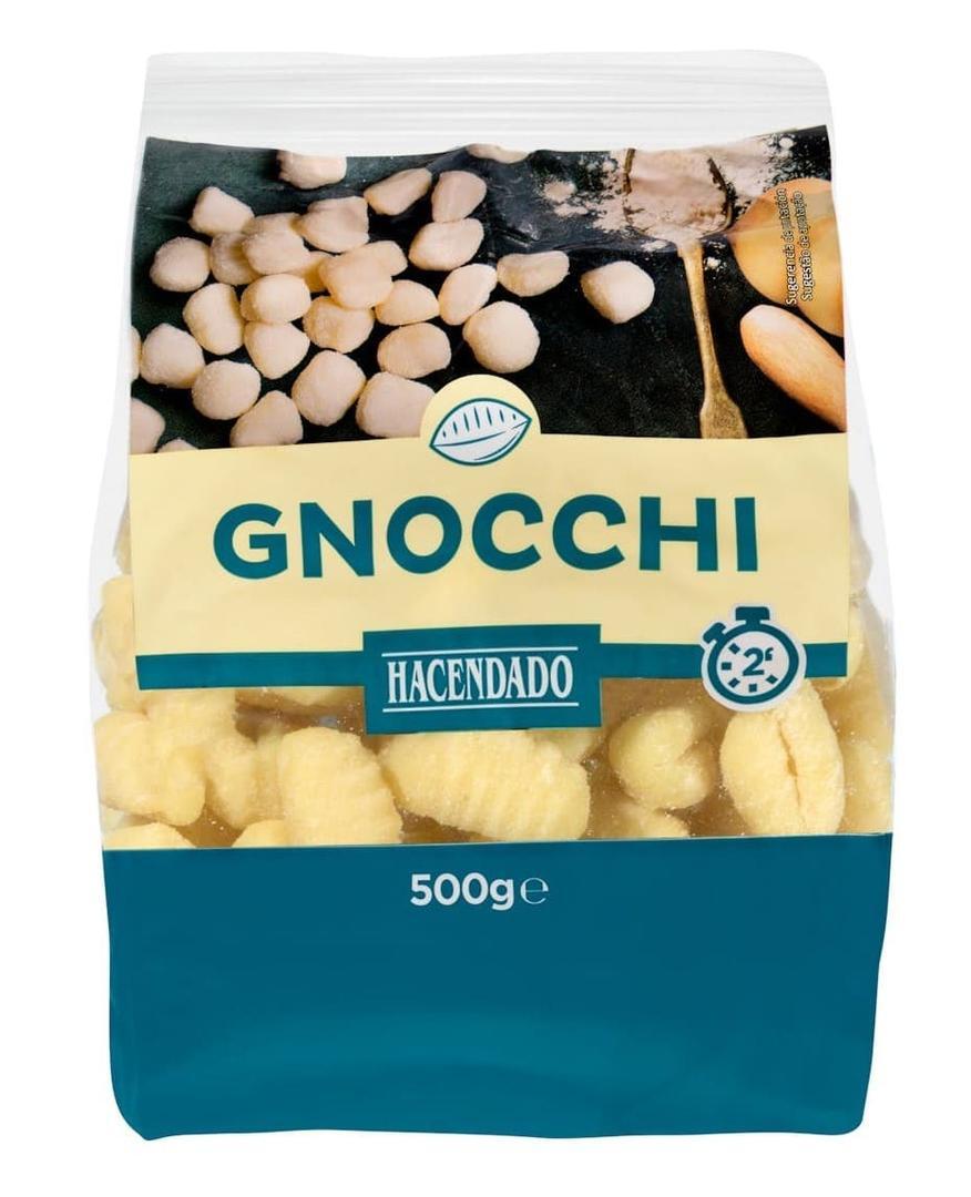 Pasta fresca gnocchi Hacendado de patata