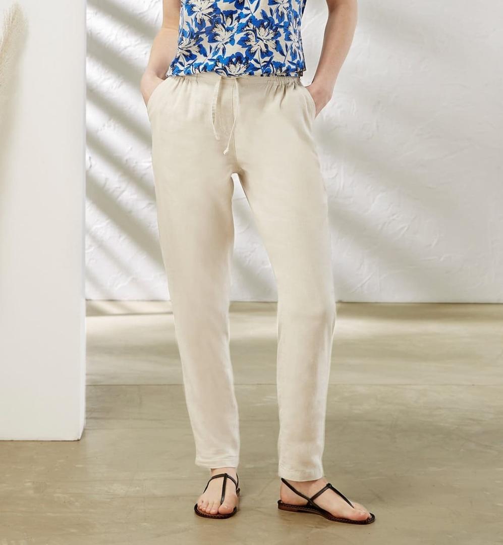 Pantalones de lino de Aldi