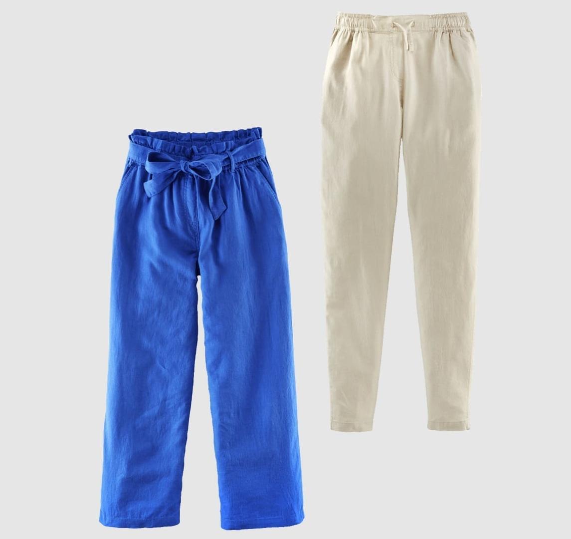 Pantalones de lino de Aldi