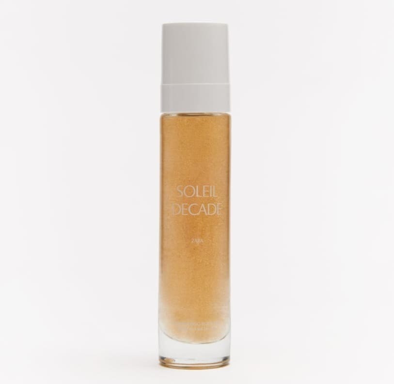 Aceite corporal Soleil Decade Shimmering de Zara