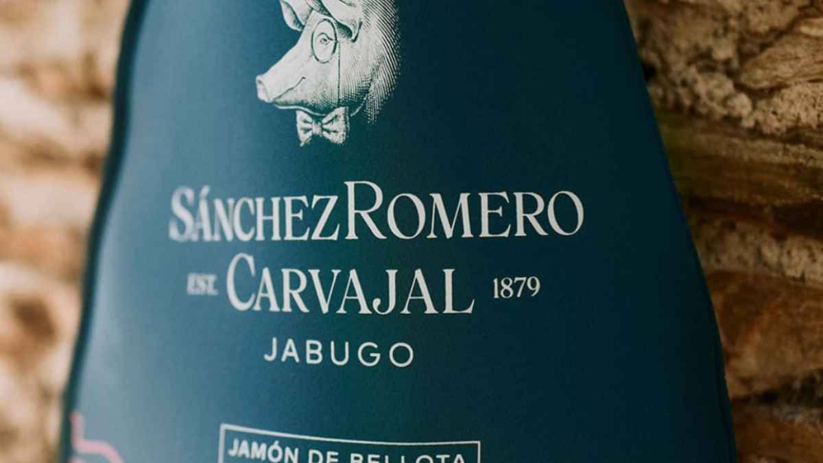 Jamón ibérico de la marca Sánchez Romero Carvajal