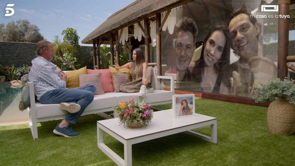 India Martínez junto a Bertín Osborne en 'Mi casa es la tuya' | Mediaset