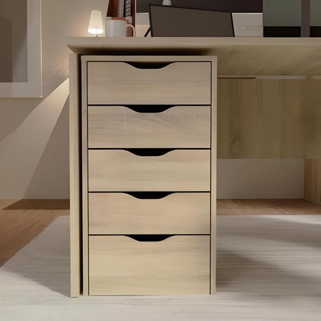 Mueble auxiliar con 5 cajones Eko