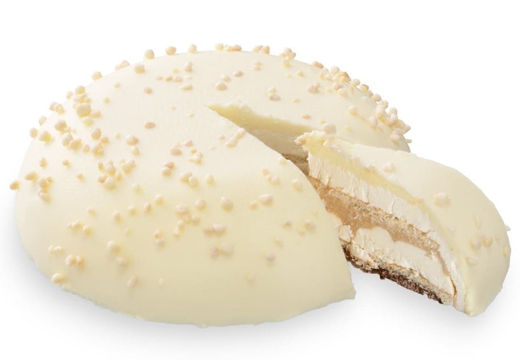 Tarta de crema avellana blanca