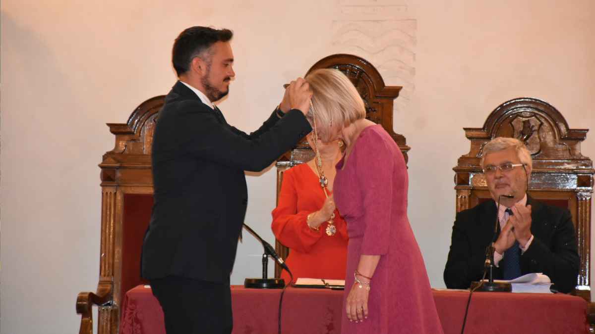 María José García-Pelayo en el Pleno de investidura | Foto: Noelia Herrera (Jonocla) para El MIRA