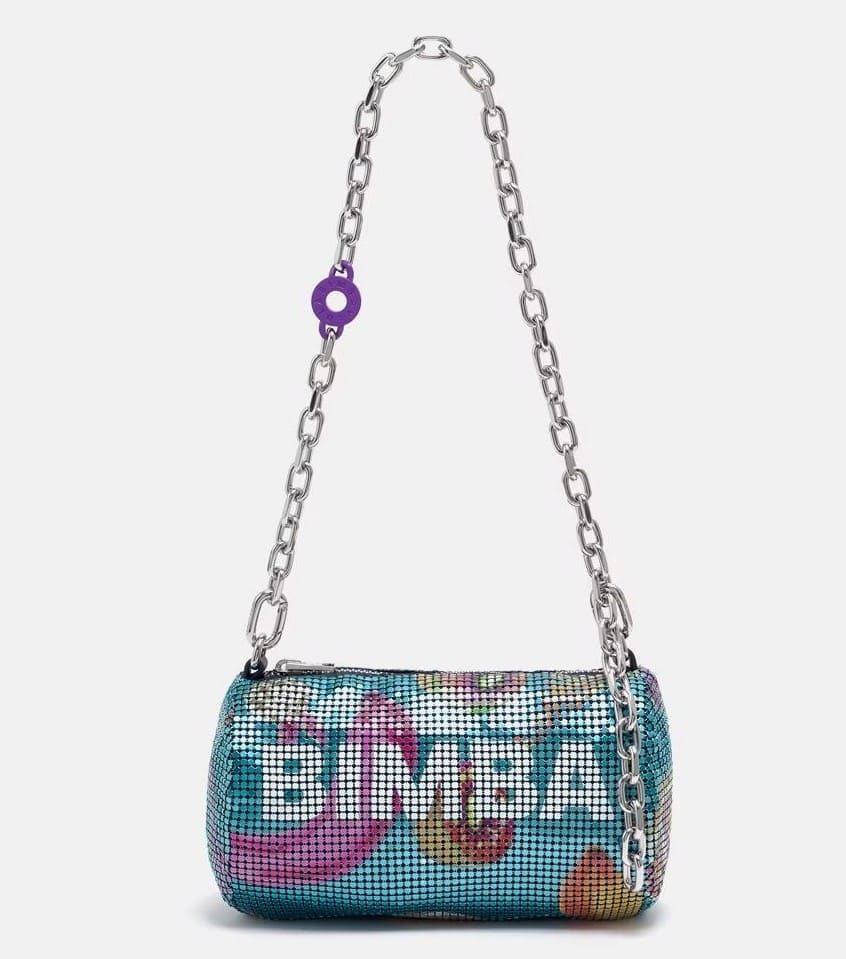 Bolso cilindro de malla Bananas Mix
