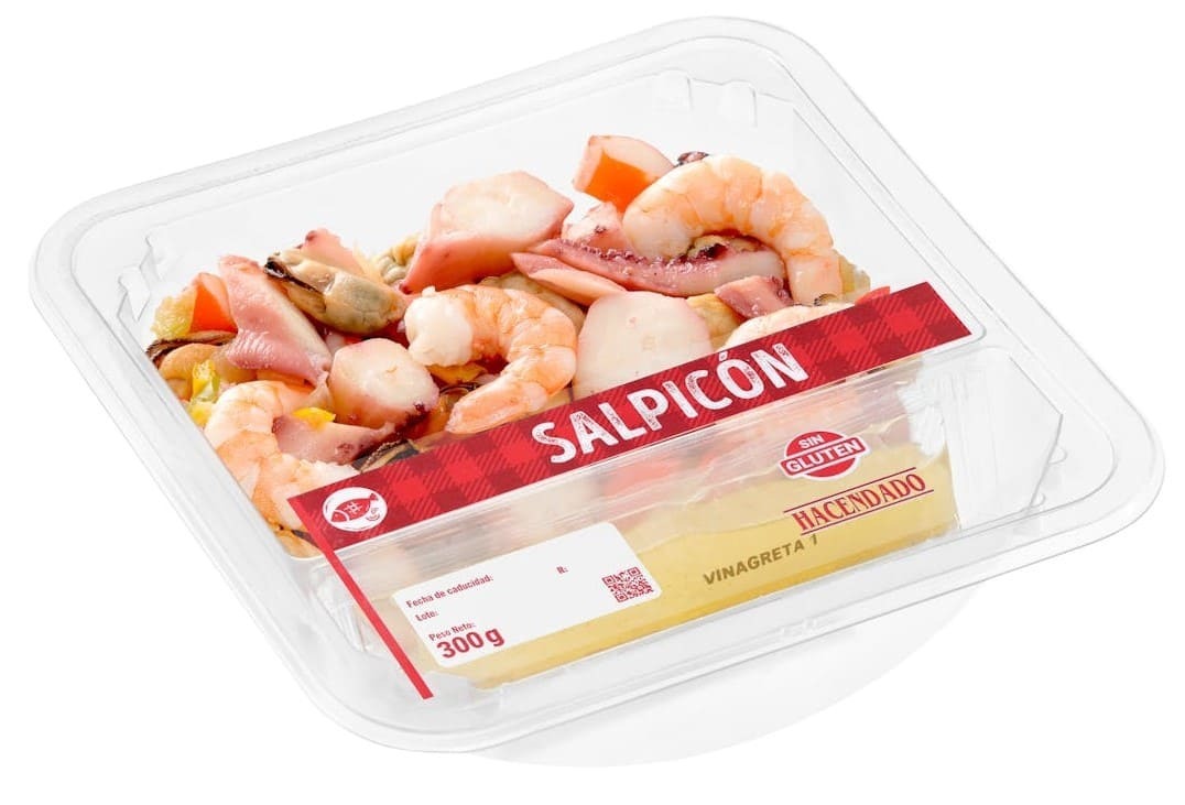 Salpicón de mariscos Hacendado