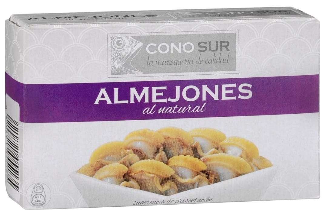 Almejones al natural Cono Sur