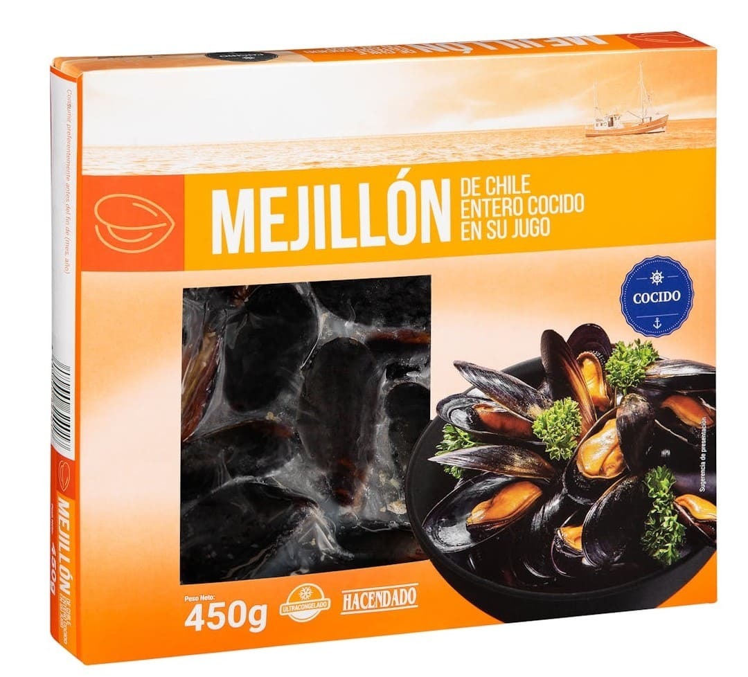 Mejillón de Chile Hacendado