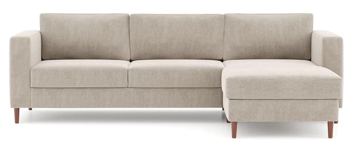 Sofá de 4 plazas con chaiselongue reversible Alan
