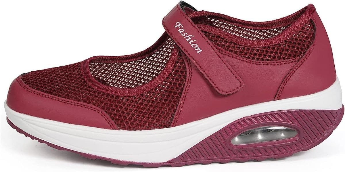 Sandalias Hsyooes Merceditas con plataforma en Amazon