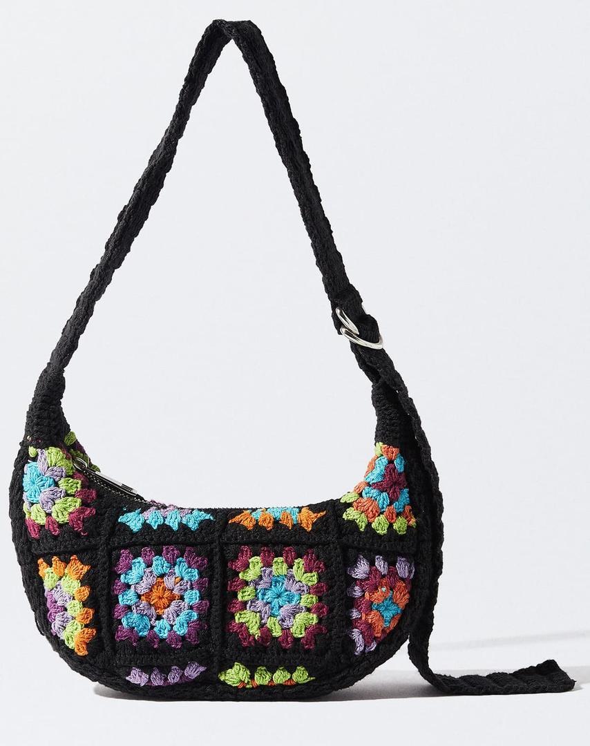 Bolso de hombro crochet de Parfois