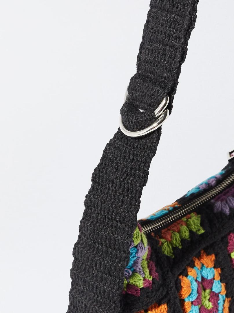 Bolso de hombro crochet de Parfois