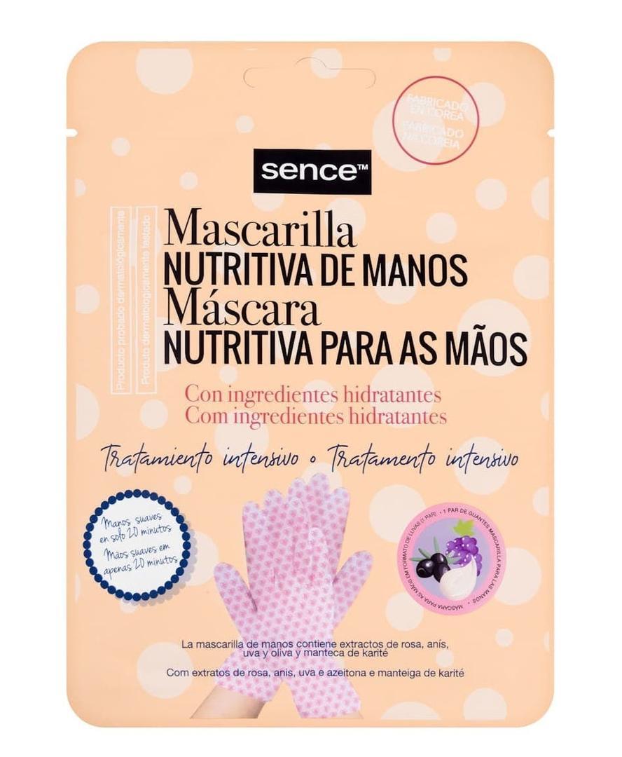 Mascarilla de manos Nutritiva Sence tratamiento intensivo