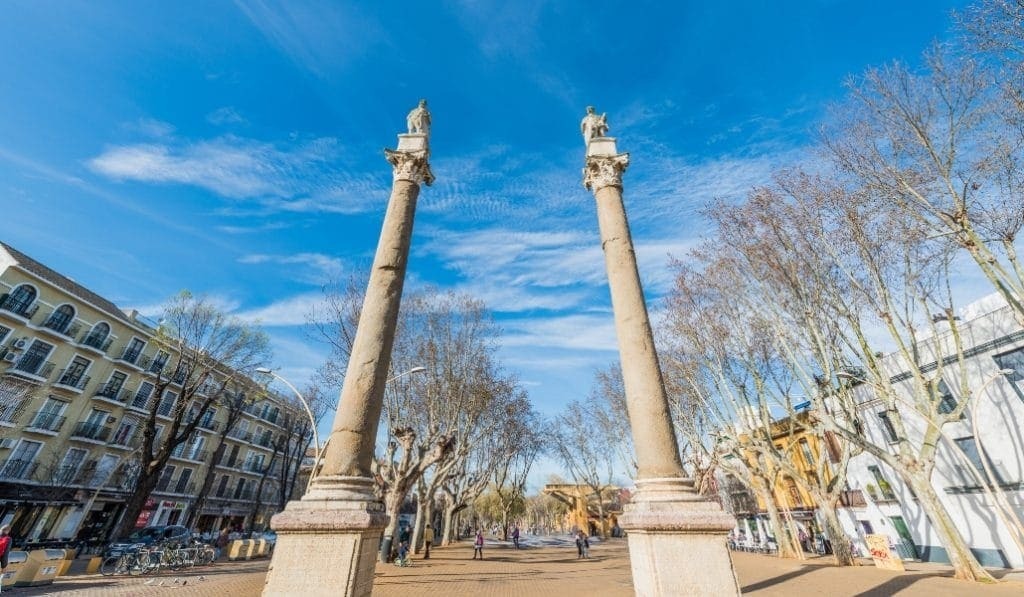 La Alameda de Hércules en Sevilla