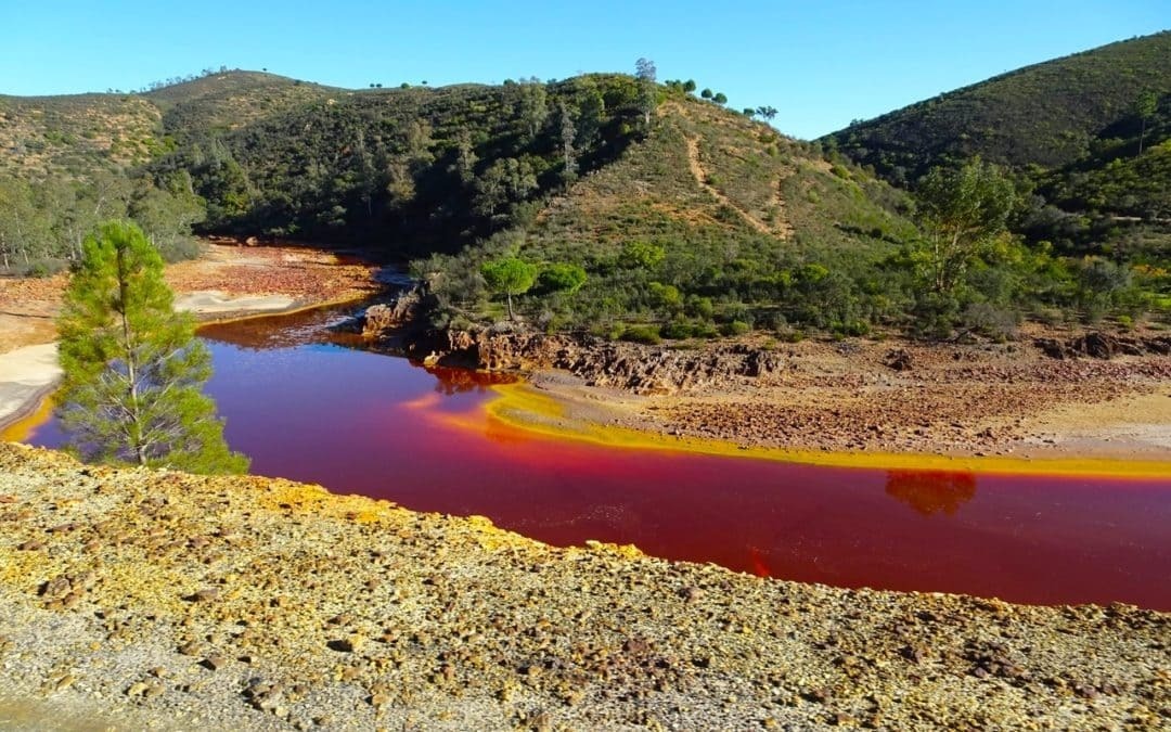 Las Minas de Rio Tinto en Huelva