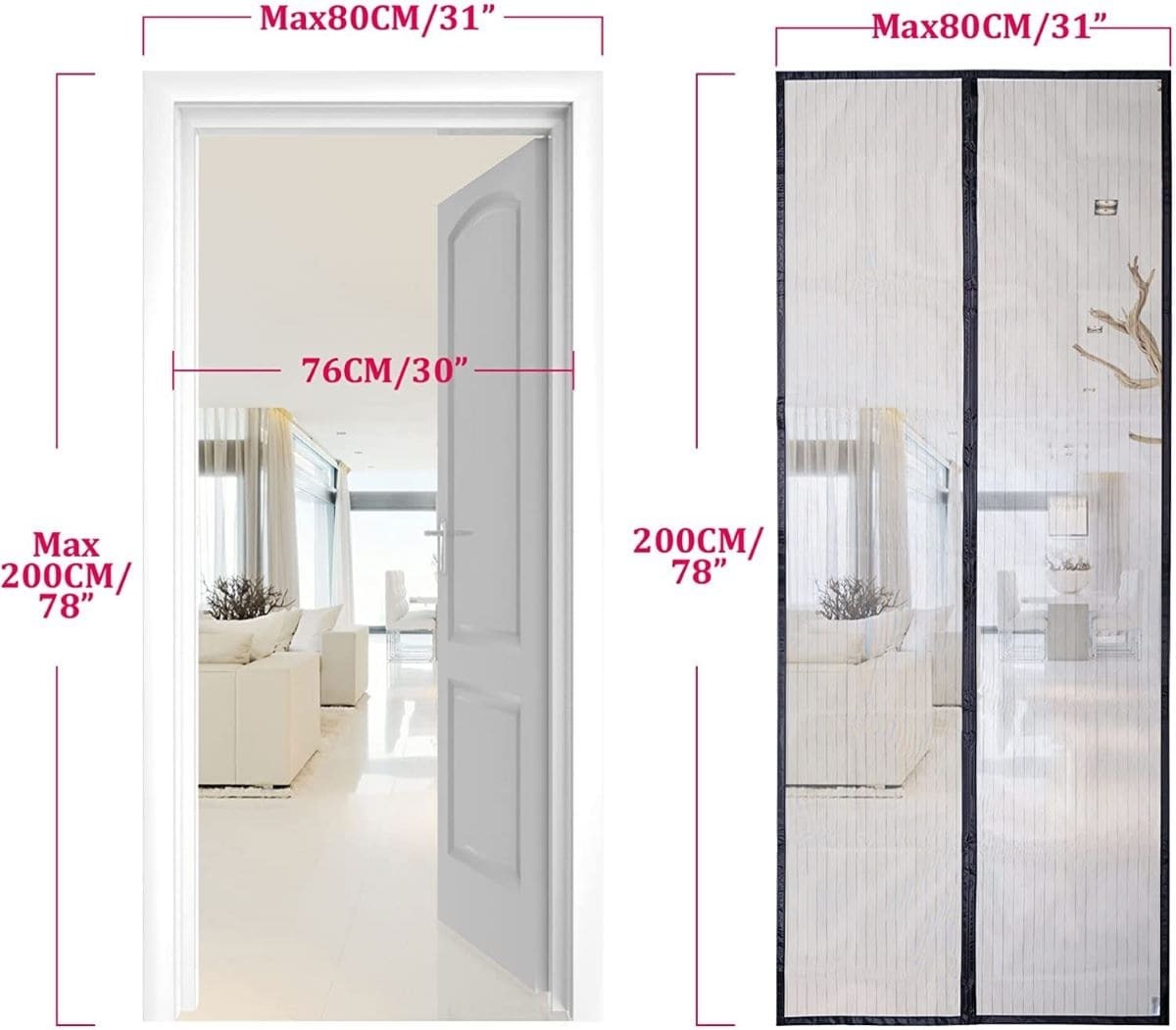 Puerta magnética Apalus en Amazon