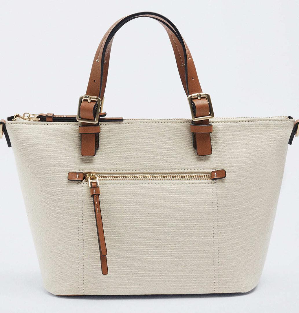 Bolso tote de canvas de Parfois