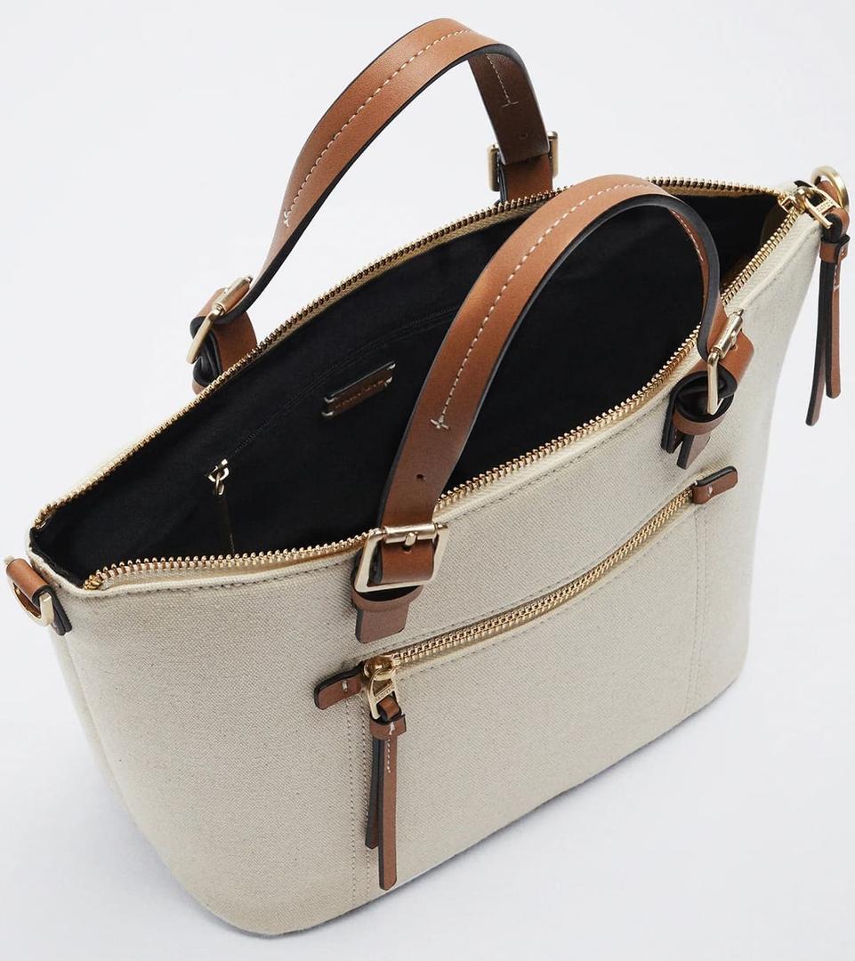 Bolso tote de canvas de Parfois