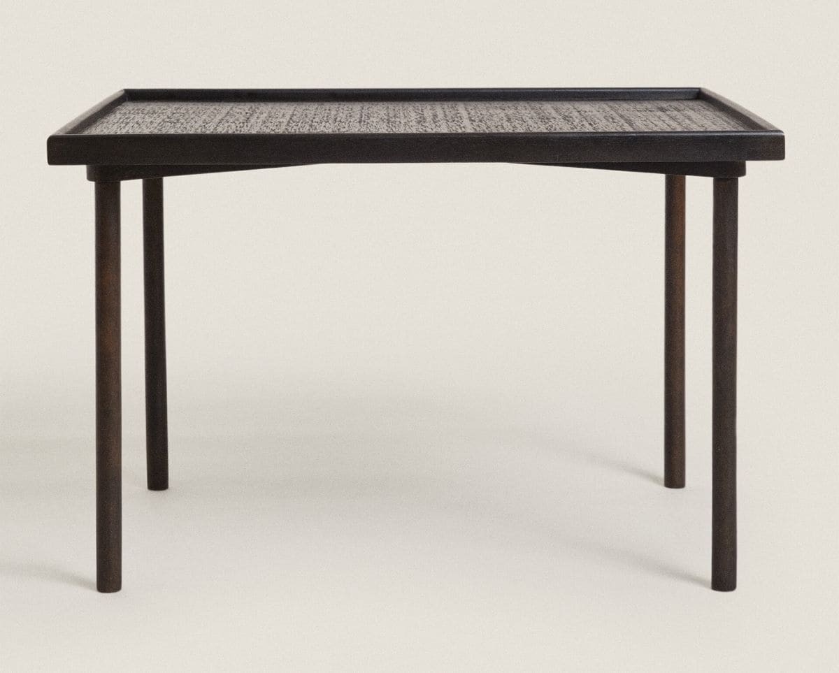 Mesa de centro mango cuadrada