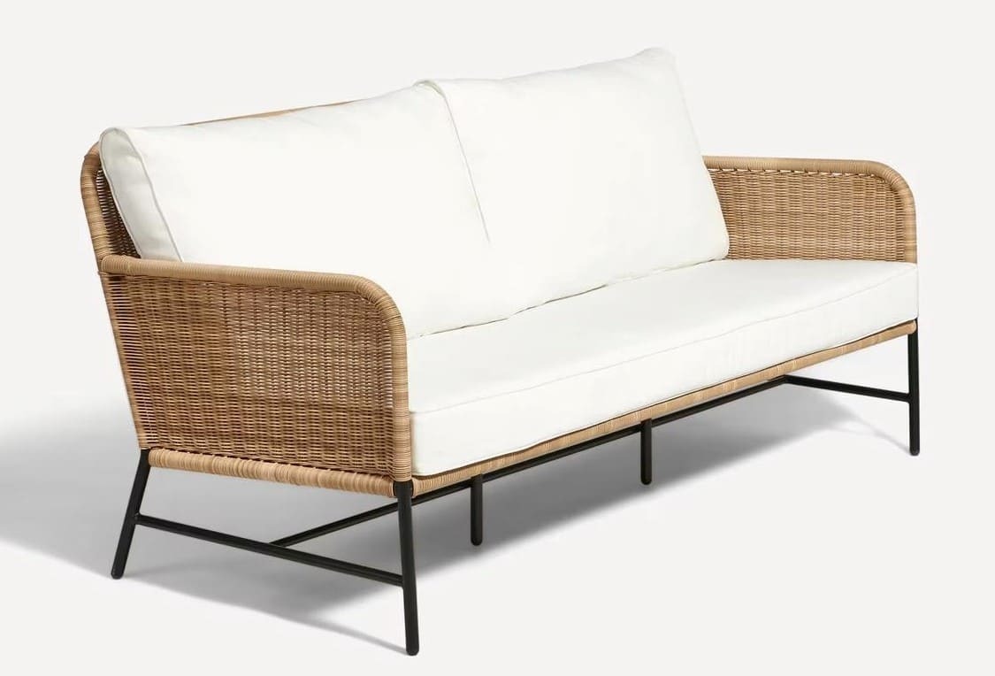 Sofá de jardín de 3 plazas Boston