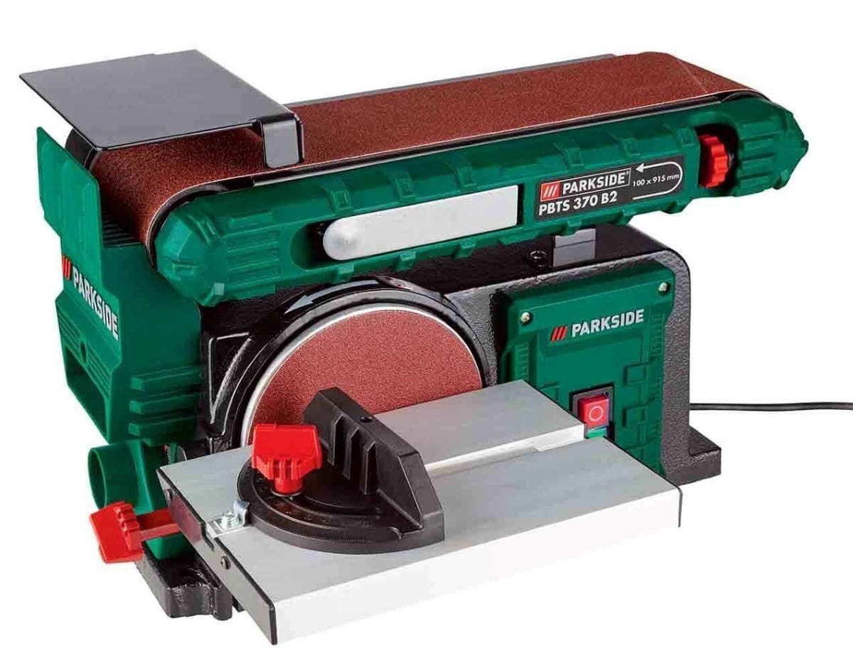 Lijadora de banda y disco Parkside
