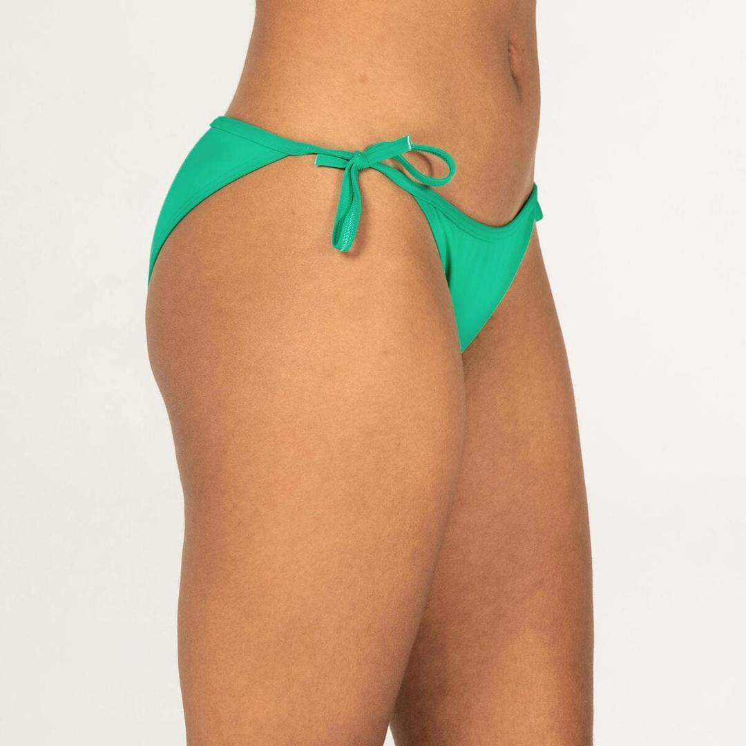 Braguita de bikini de mujer con lazos verde en Decathlon
