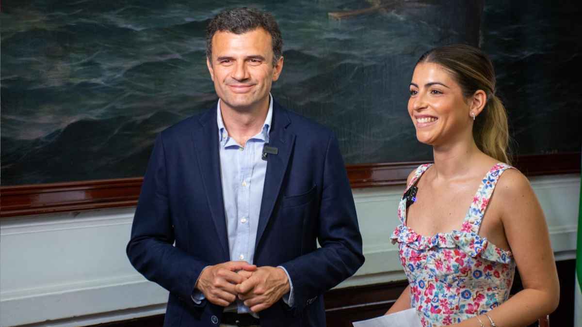 Bruno García, alcalde de Cádiz y Conchita Bermejo | Foto: Noelia Herrera (Jonocla) para El MIRA