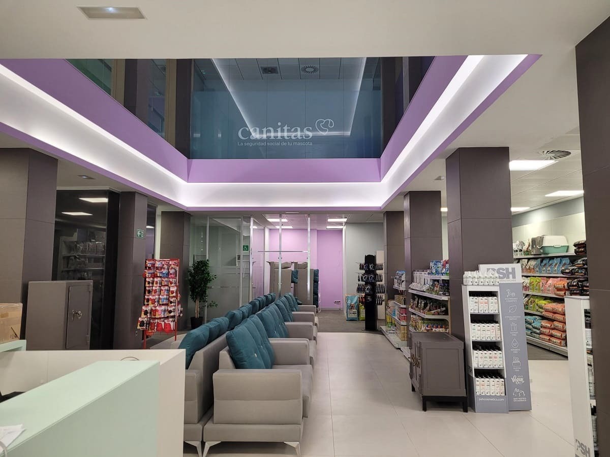 Una imagen del interior de la clínica