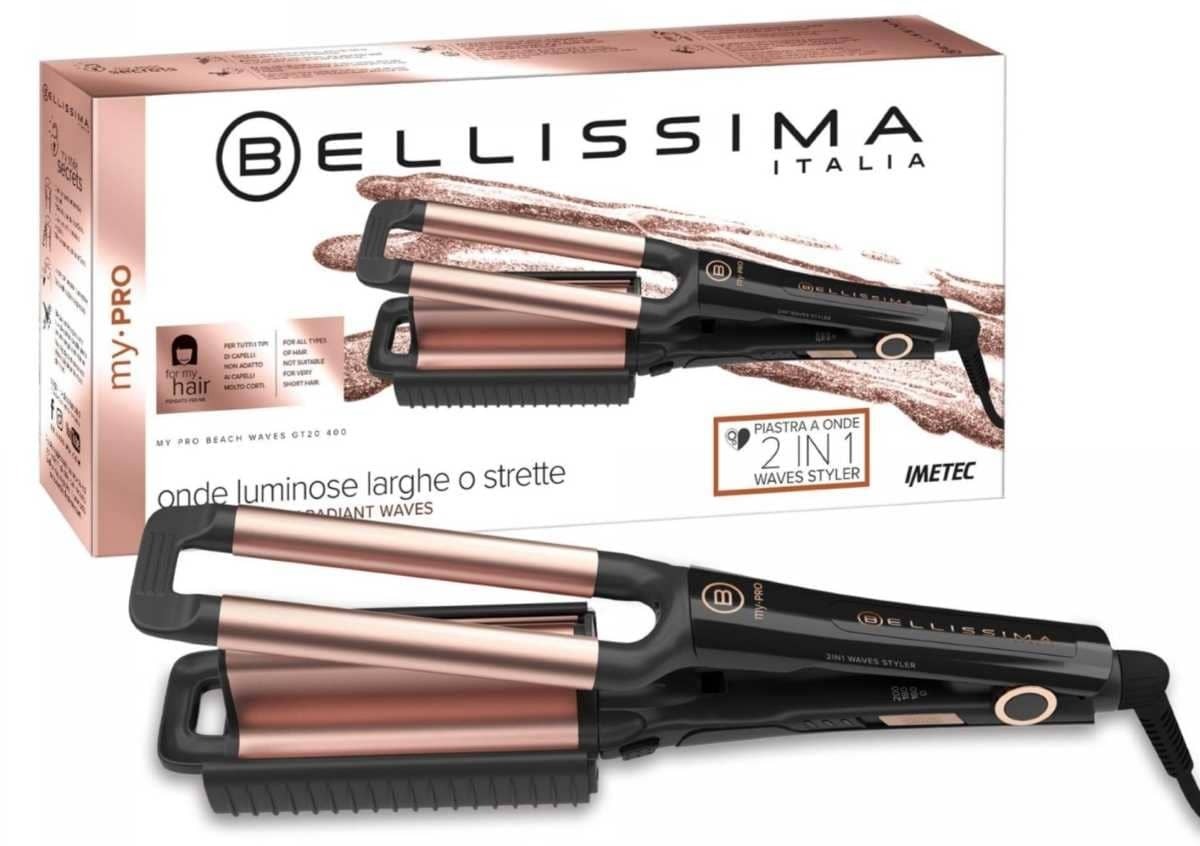 Moldeador de pelo Bellisima My Pro Beach Waves Ondas Surferas de Carrefour
