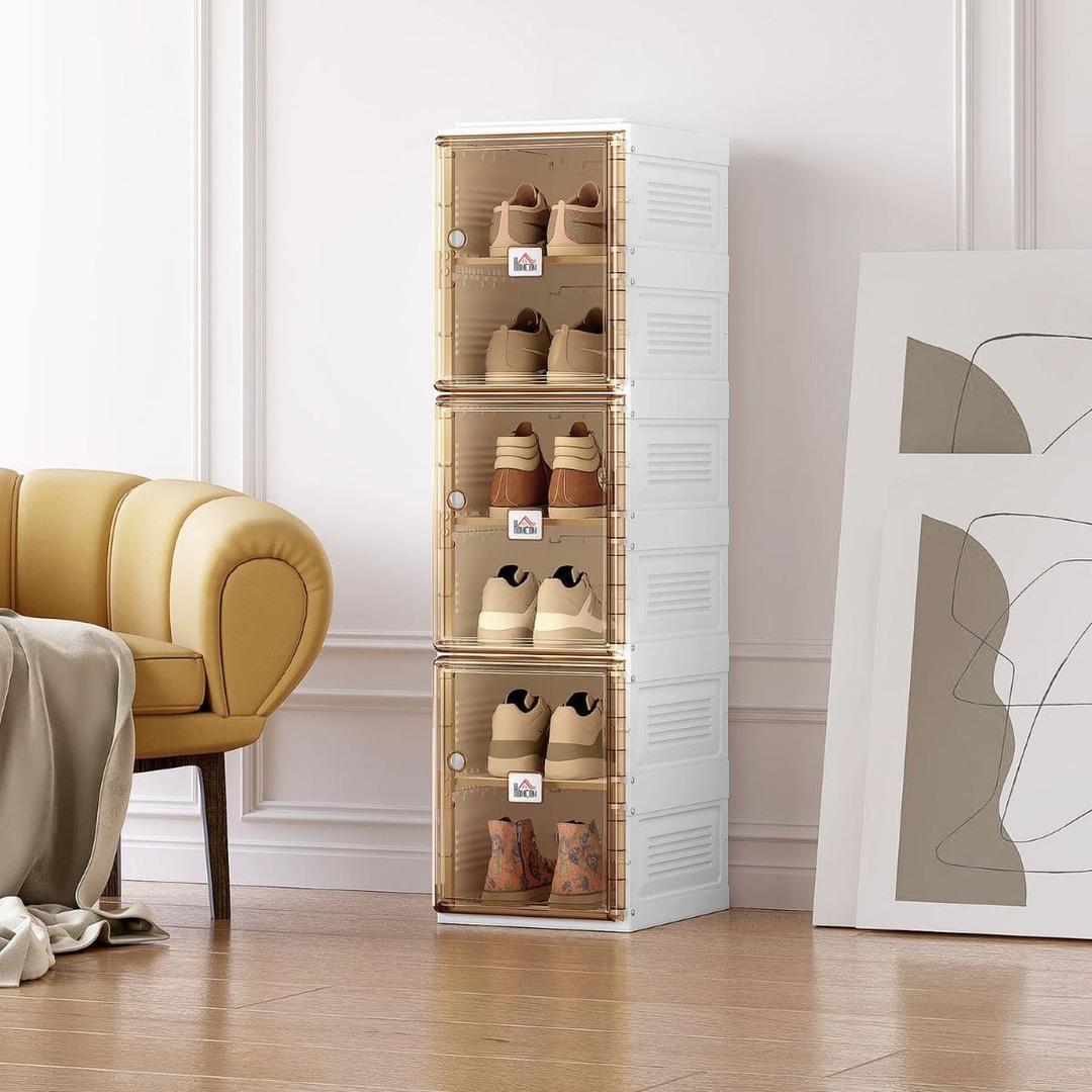 Mueble zapatero plegable Homcom