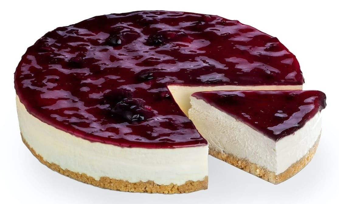 Mousse de queso Hacendado con arandanos