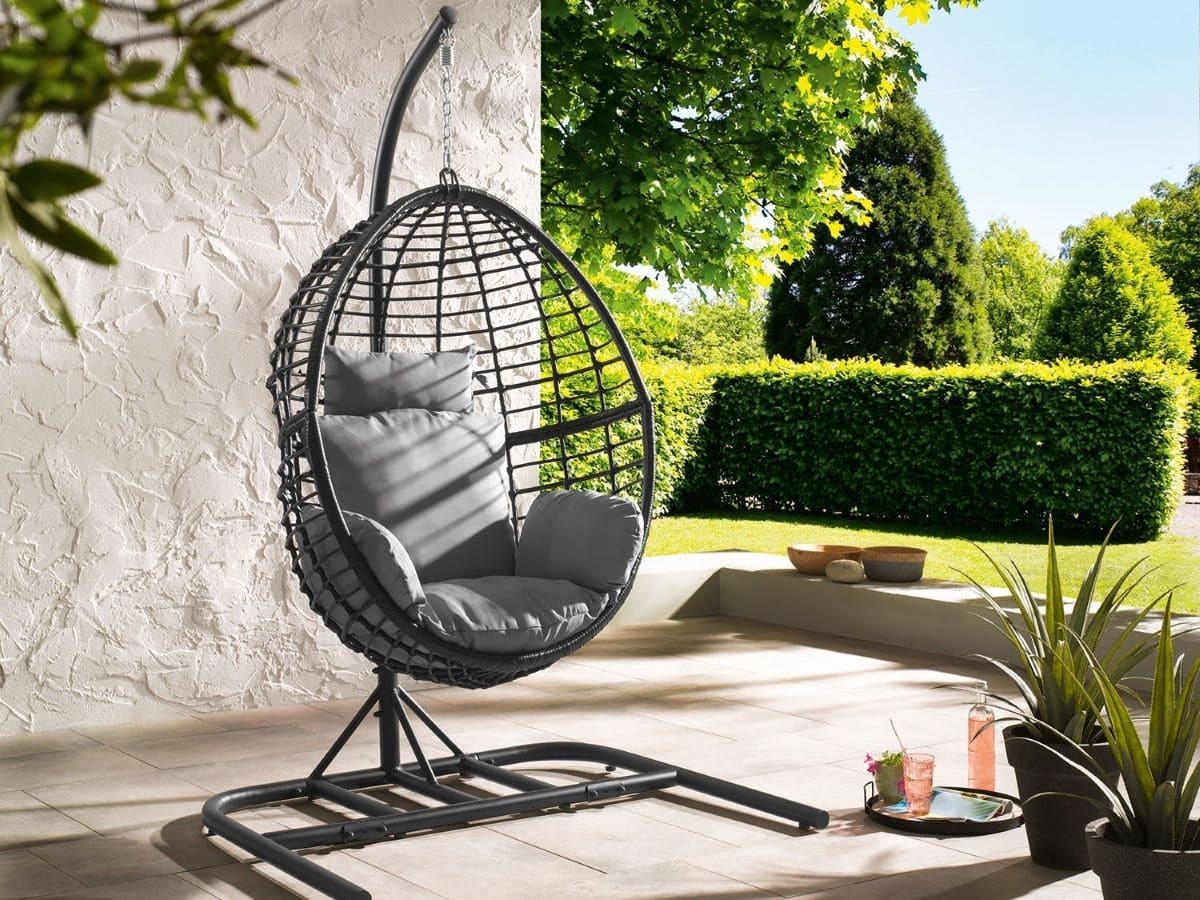 Sillón colgante de jardín
