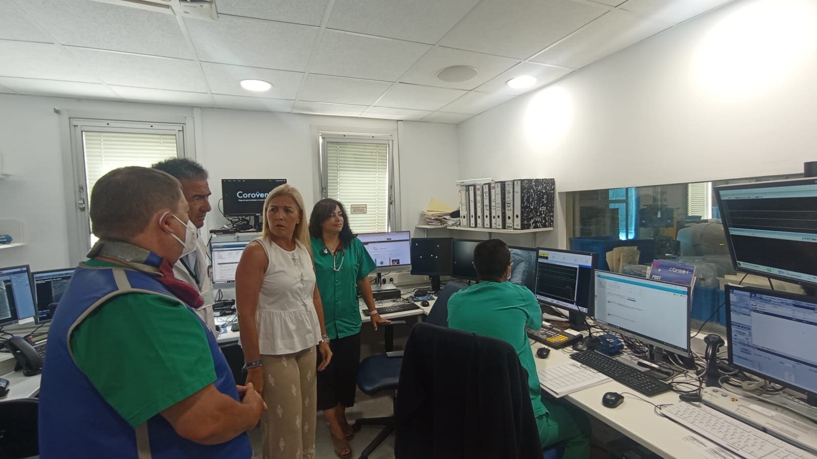 Visita al Hospital de Jerez