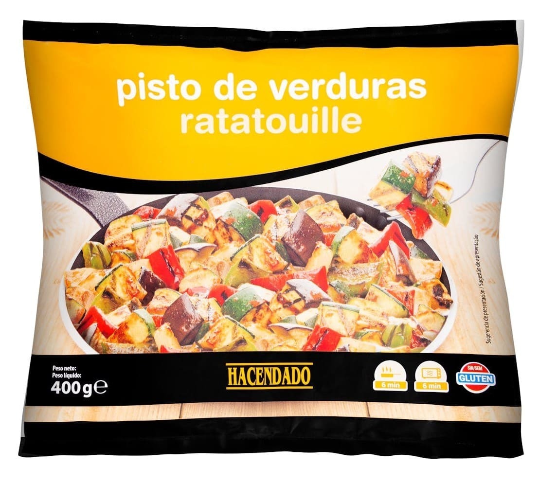 Pisto de verduras Hacendado