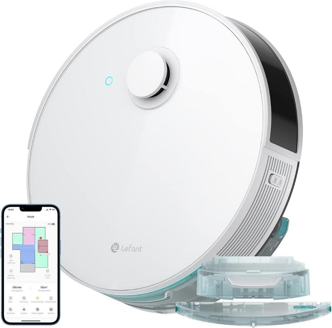 Robot aspirador y friega suelos Lafant N3